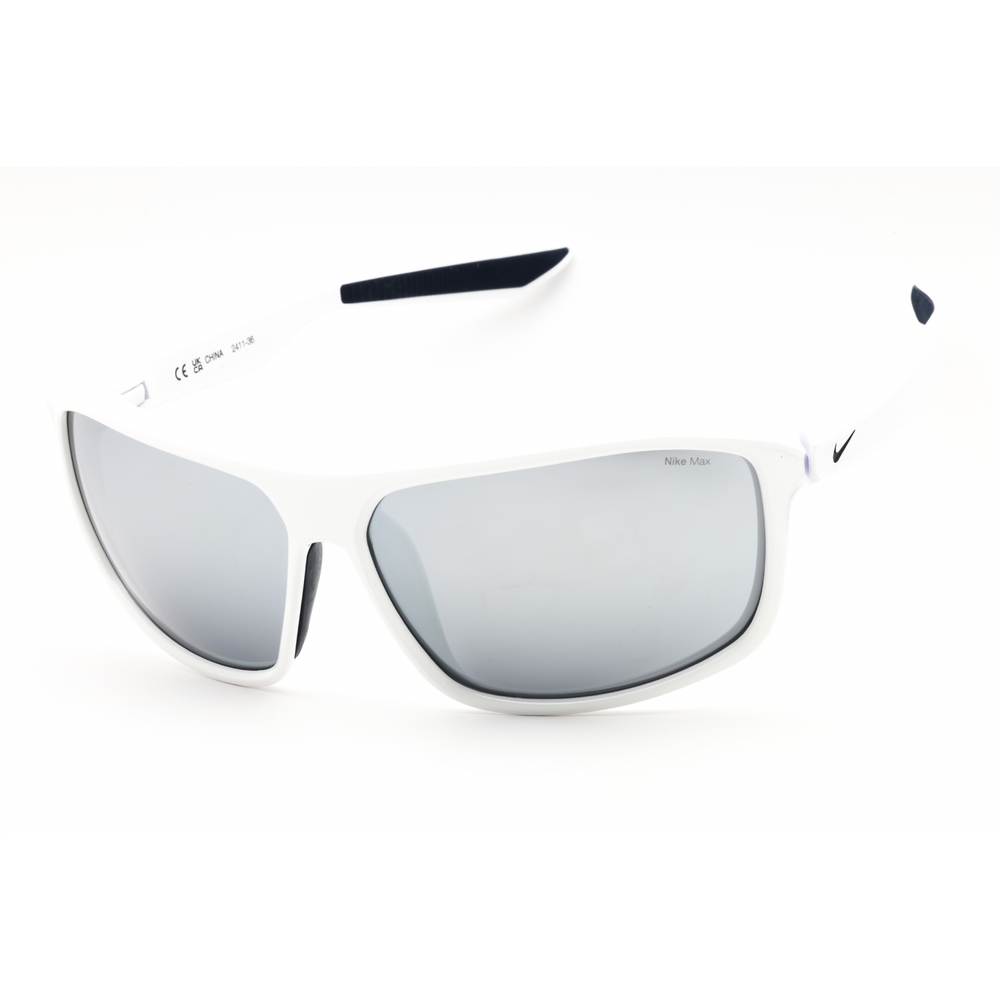 Nwt Nike Premier Stride Ib3286x White Shield 63mm Sunglasses